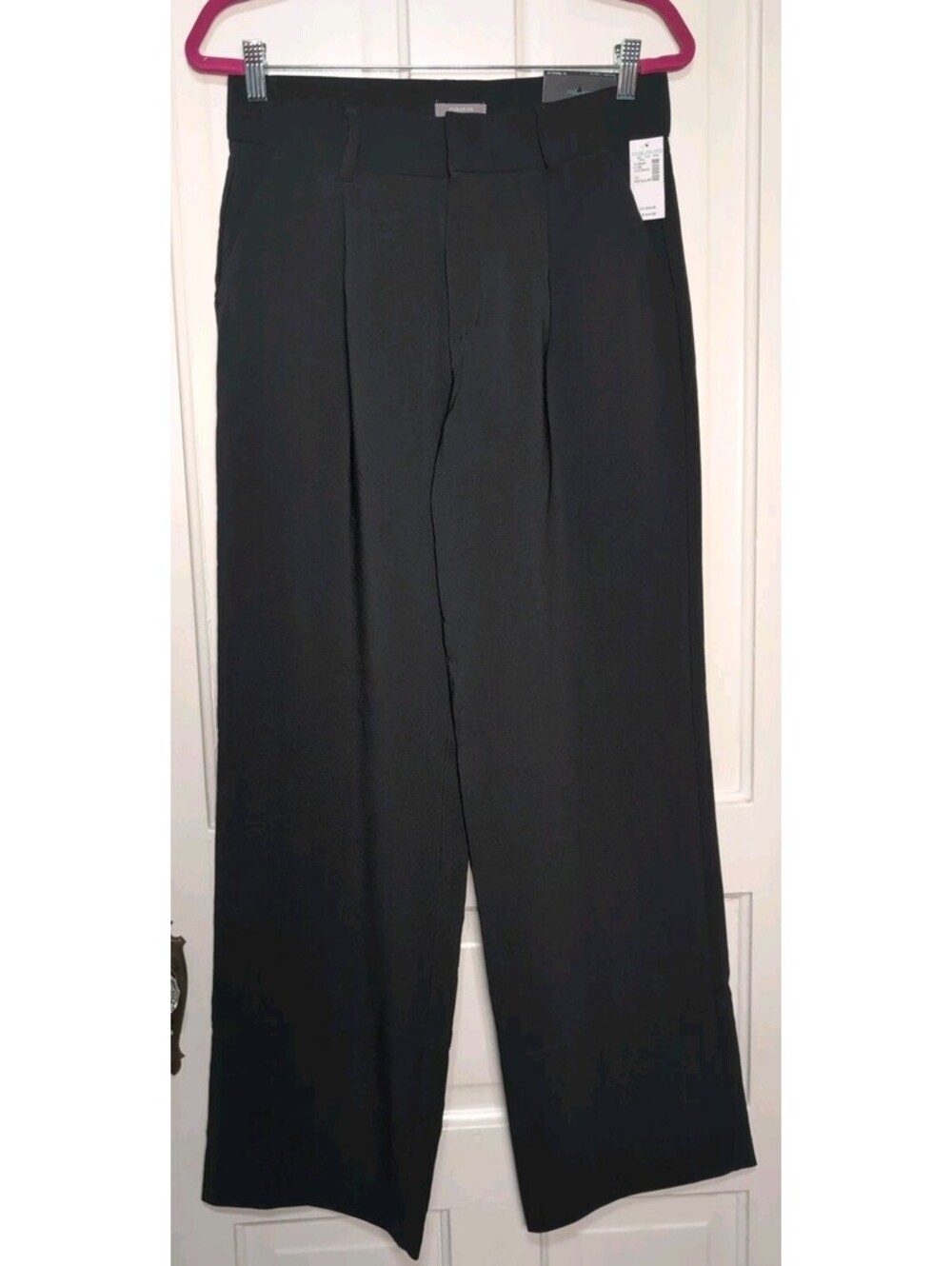 Maurices Black High Rise Trouser Career Staple Women's 10 Reg (1386)